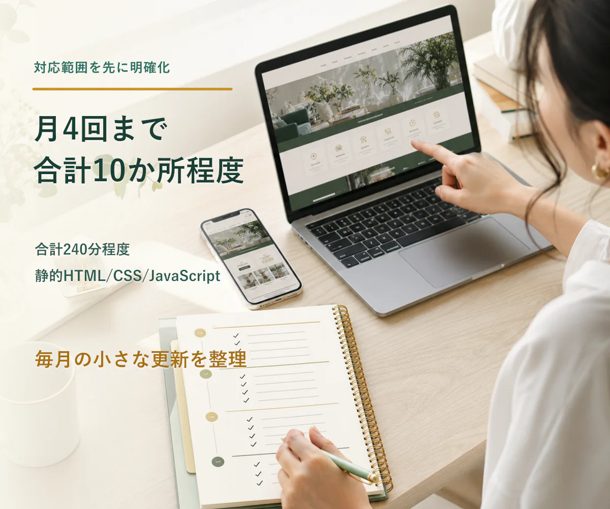 月4回10か所程度の対応範囲